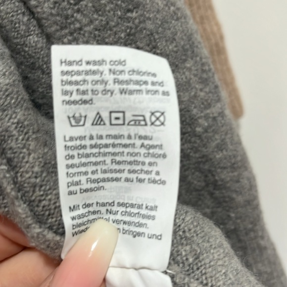 Madewell Pink and Gray Cardigan Sweater - Picture 6 of 7